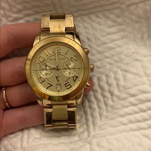 Gold Micheal kors watch